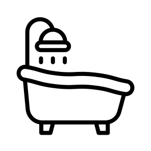 Bath Tub,bath,tub,shower,clean icon