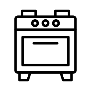 Oven,cooking,device,kitchenware,food And Restaurant icon