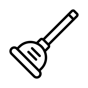 Plunger,suction,construction And Tools,toilet,clean icon