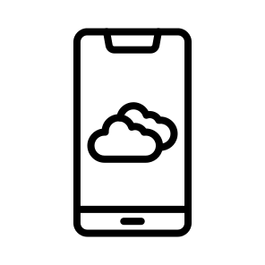 Weather App,weather,forecast,smartphone,cloud icon