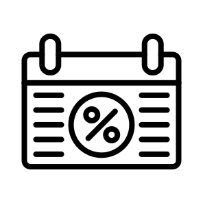 Annual Percentage Rate, Apr, Interest, Finance, Rate, Loan icon
