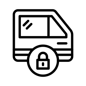 Auto Door Lock, Locking, Security, Safety, Automation, Entry icon