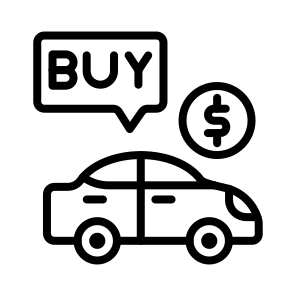 Buy A Car, Car, Purchase, Buy, Vehicle, Auto icon