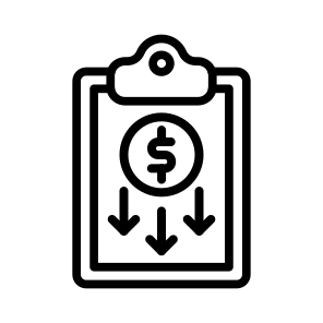 Capitalized Cost Reduction, Reduction, Cost, Capitalization, Lease, Rental icon
