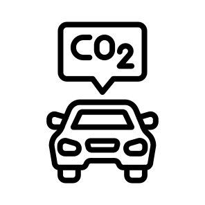 Emission Score, Emission, Score, Environmental, Rating, Eco icon