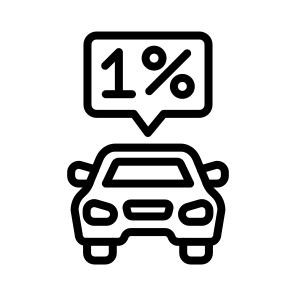 First Car Discount, Discount, First Car, Savings, Special Offer, Incentive icon