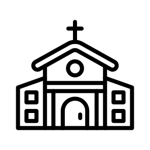 Church,christian,religious,architecture And City,christianity icon