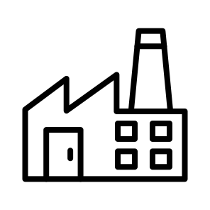 Factory,industry,industrial,pollution,buildings icon