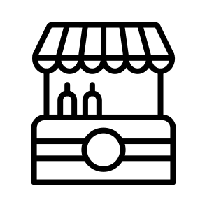 Food Stall,stall,market,food,stand icon