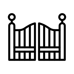 Gate,gateway,gates,entrance,architecture And City icon