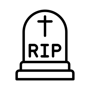 Grave,funeral,cementery,miscellaneous,sign icon