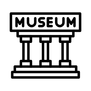 Museum,monuments,architecture And City,building,landmark icon