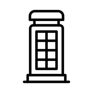 Phone Booth,telephone Booth,phone Call,communication,technology icon