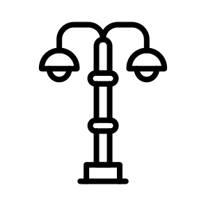 Street Light,light,street Lamp,light Bulb,lights icon