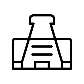Clip,attach,clasp,hold,fasten,secure,paperclip,grip,clamp icon