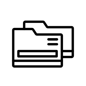 Folder,organize,document,paper,file,store,container,office,hold icon