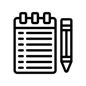 Notebook,write,jot,record,diary,journal,notes,pad,writedown icon