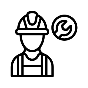 Male Plumber, Repairman, Worker, Tradesman, Technician, Service icon