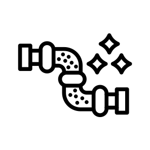 Pipe Cleaning, Plumbing, Cleaning, Maintenance, Piping, Unclogging icon