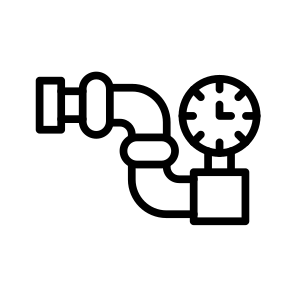 Pressure Checking, Plumbing, Measurement, Pressure, Test, Gauge icon