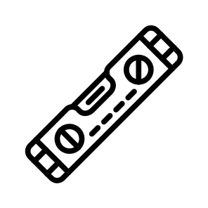 Ruler Water Level, Plumbing, Measurement, Leveling, Tool, Water icon