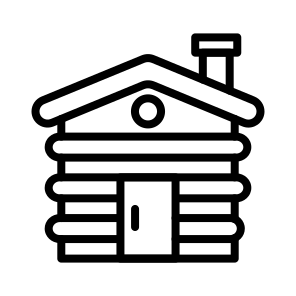 Cabin,house,property,home,shelter icon
