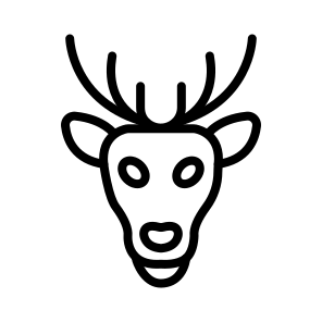 Deer,animal,wild Life,animal Kingdom,zoo icon