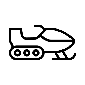 Snowmobile,speed,winter,snow,transport icon