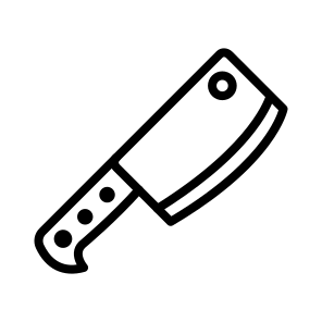 Butcher,knife,butcher Knife,kitchen Utensils,food And Restaurant icon