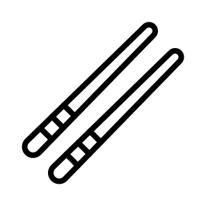 Chopsticks,wood,sticks,eat,tools And Utensils icon