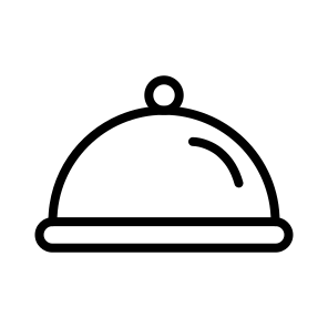 Cloche,dish,tray,food,food And Restaurant icon