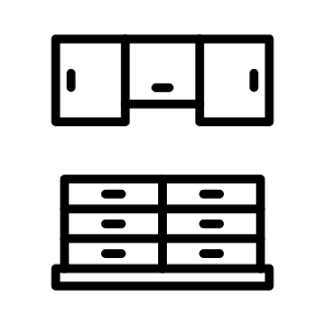 Cupboard,drawer,kitchen Furniture,kitchen,storage icon