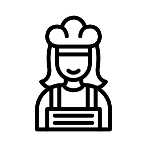 Female Chef,professions And Jobs,profession,female,job icon