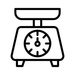 Kitchen Scale,weighing Machine,kitchen Scale,food And Restaurant,weight Scale icon