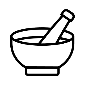 Mortar,medicine,health,pestle icon