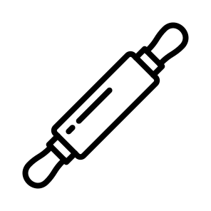 Rolling Pin,rolling Pins,kitchenware,food And Restaurant,tools And Utensils icon