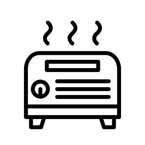 Toaster,breakfast,tools And Utensils,kitchenware,kitchen Utensils icon