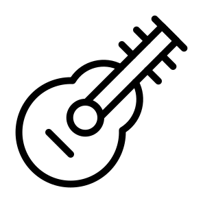 Guitar,instrument,music,picnic,instrument icon