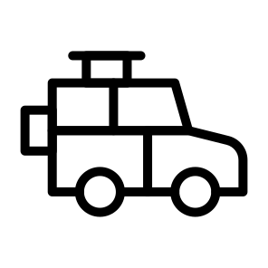 Jeep,car,safari,land Rover,off Road icon