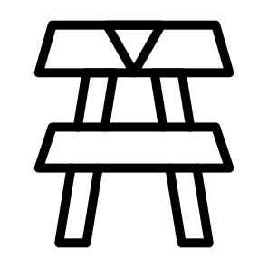 Picnic Table,wood,picnic,table,park icon