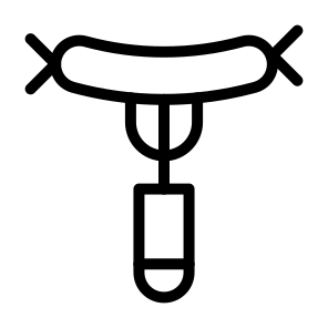 Sausage,barbecue,bbq,fork,picnic icon