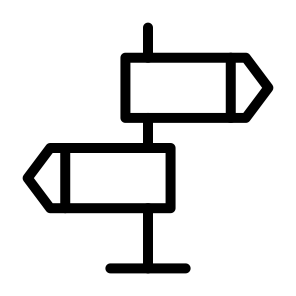 Signboard,sign,board,directions,signaling icon