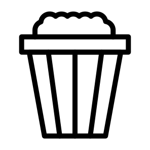 Snacks,food,popcorn,snack,picnic icon