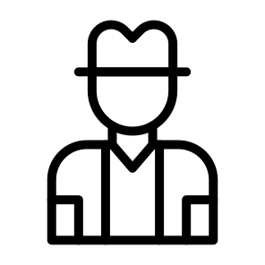 Traveller,passenger,man,picnic,trip icon