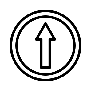 Forward,road Sign,signaling,direction,arrow icon