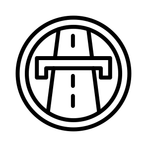 Highway,traffic Sign,road Sign,signaling,sign Board icon