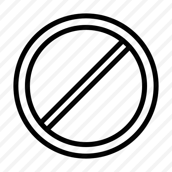 No Stopping,stop Sign,signaling,cross Out,traffic preview