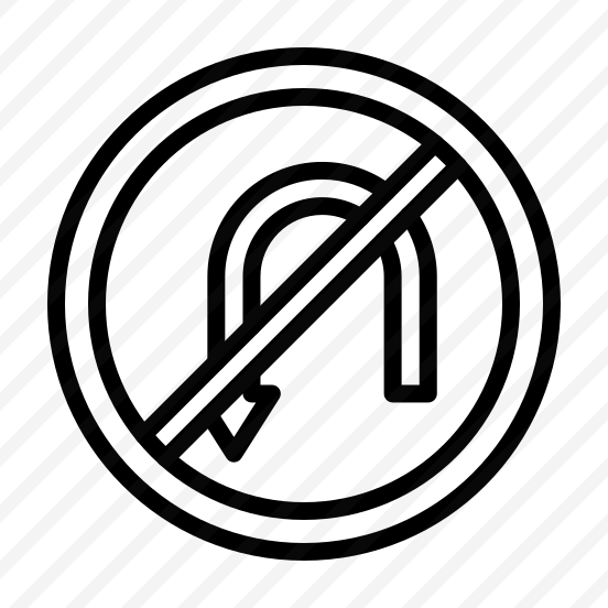 No U Turn,regulation,road Sign,warning,signaling preview