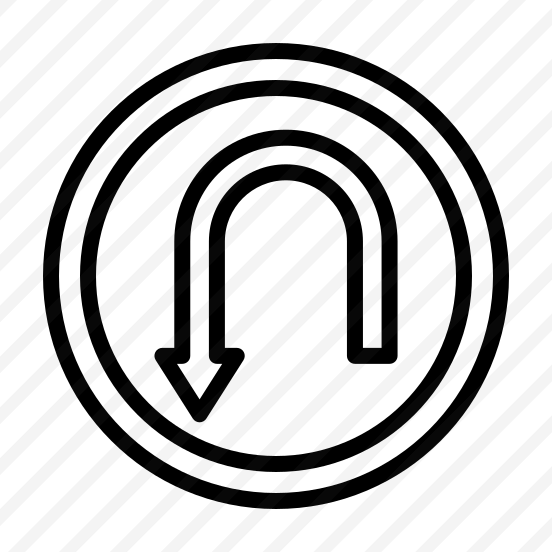 U Turn,regulation,traffic Sign,road Sign,signaling preview