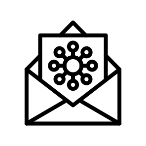Connection, Connection, Link, Network, Message, Email, Communication, Relation, Tie icon